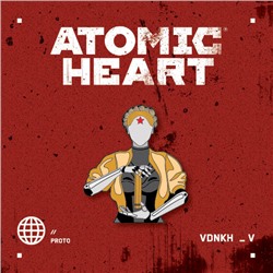 Значок металлический. Atomic Heart. Близняшка. <не указано>