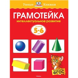 Грамотейка. Интеллектуальное развитие детей 5-6 лет (нов.обл.). Земцова О.Н.