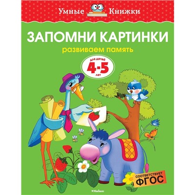 Запомни картинки (4-5 лет) (нов.обл.). Земцова О.Н.