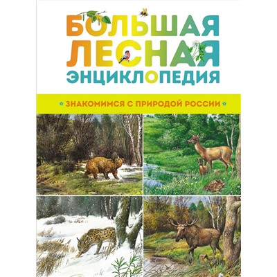 Большая лесная энциклопедия. Знакомимся с природой России. Тихонов А.